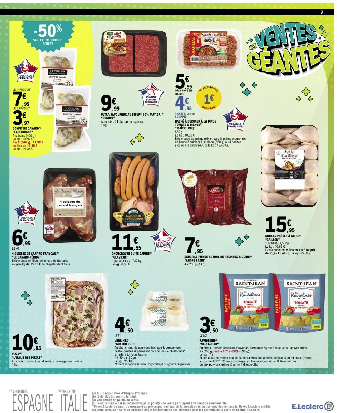{H1} | Page: 7 | Produits: Persil, Buffet, Fromage, Pizza
