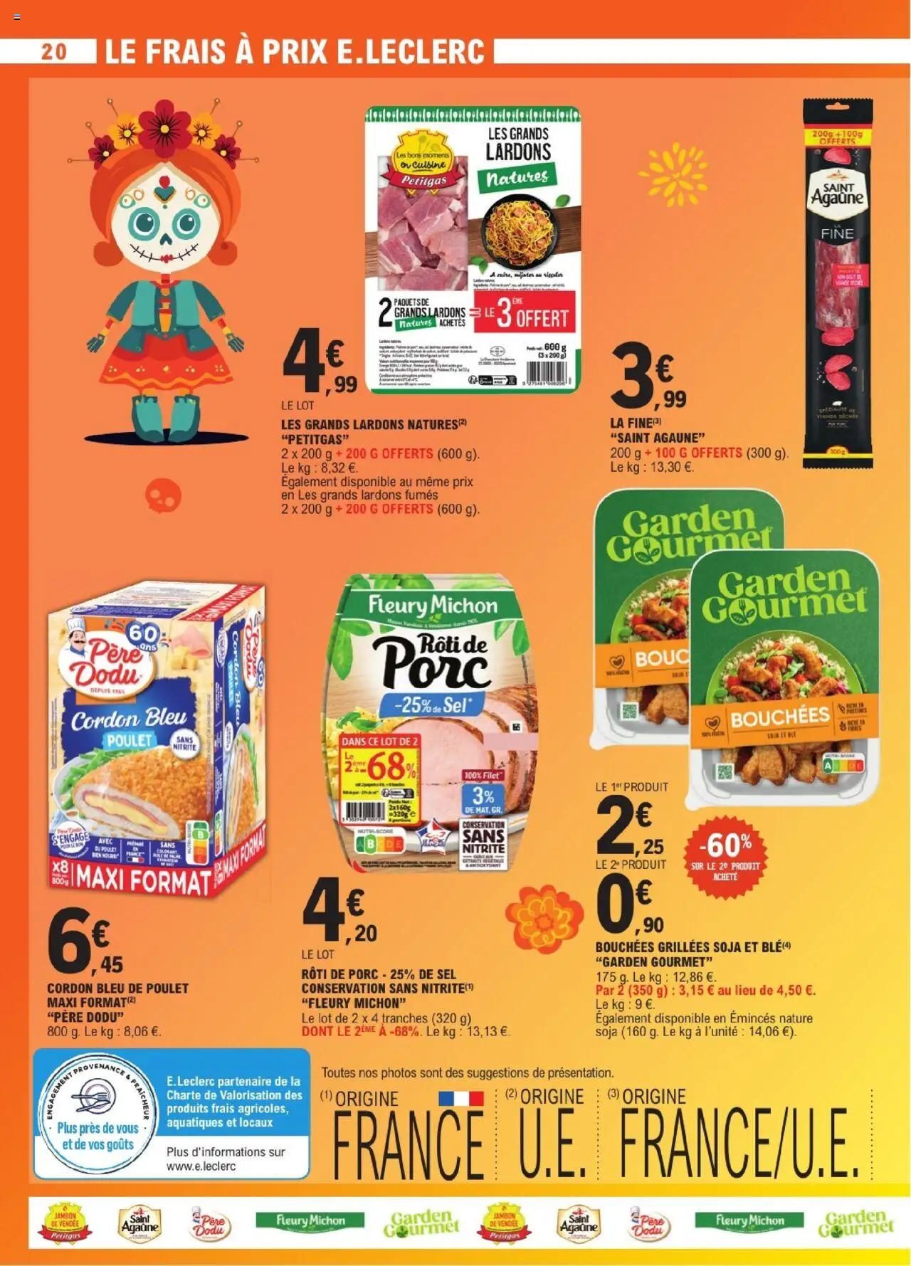{H1} | Page: 20 | Produits: Jambon, Viande, Porc, Cordon bleu