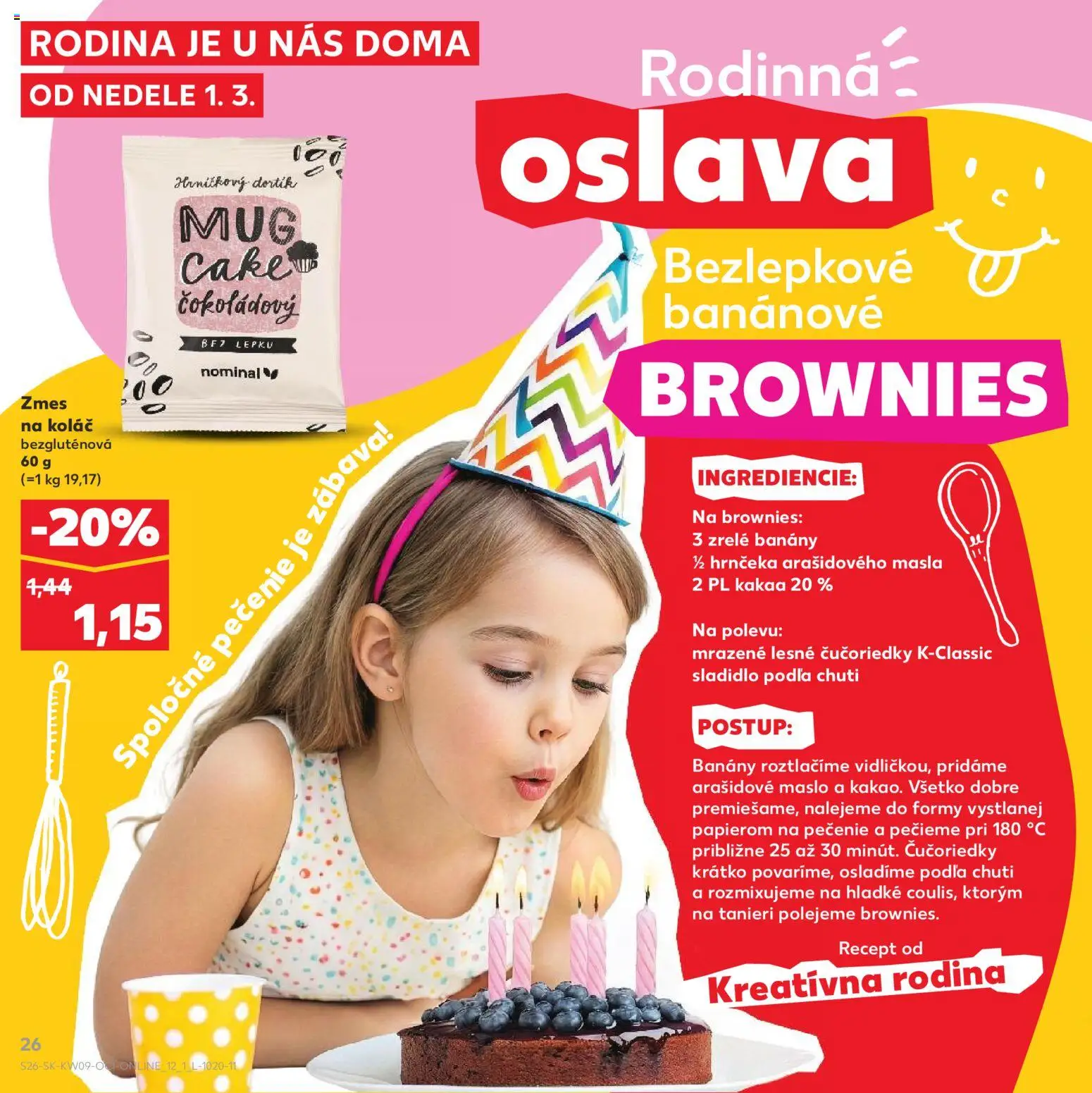 Kaufland SK akciós ujság - amely érvényes a következő dátumtól: 01.03.2026 | Oldal: 26