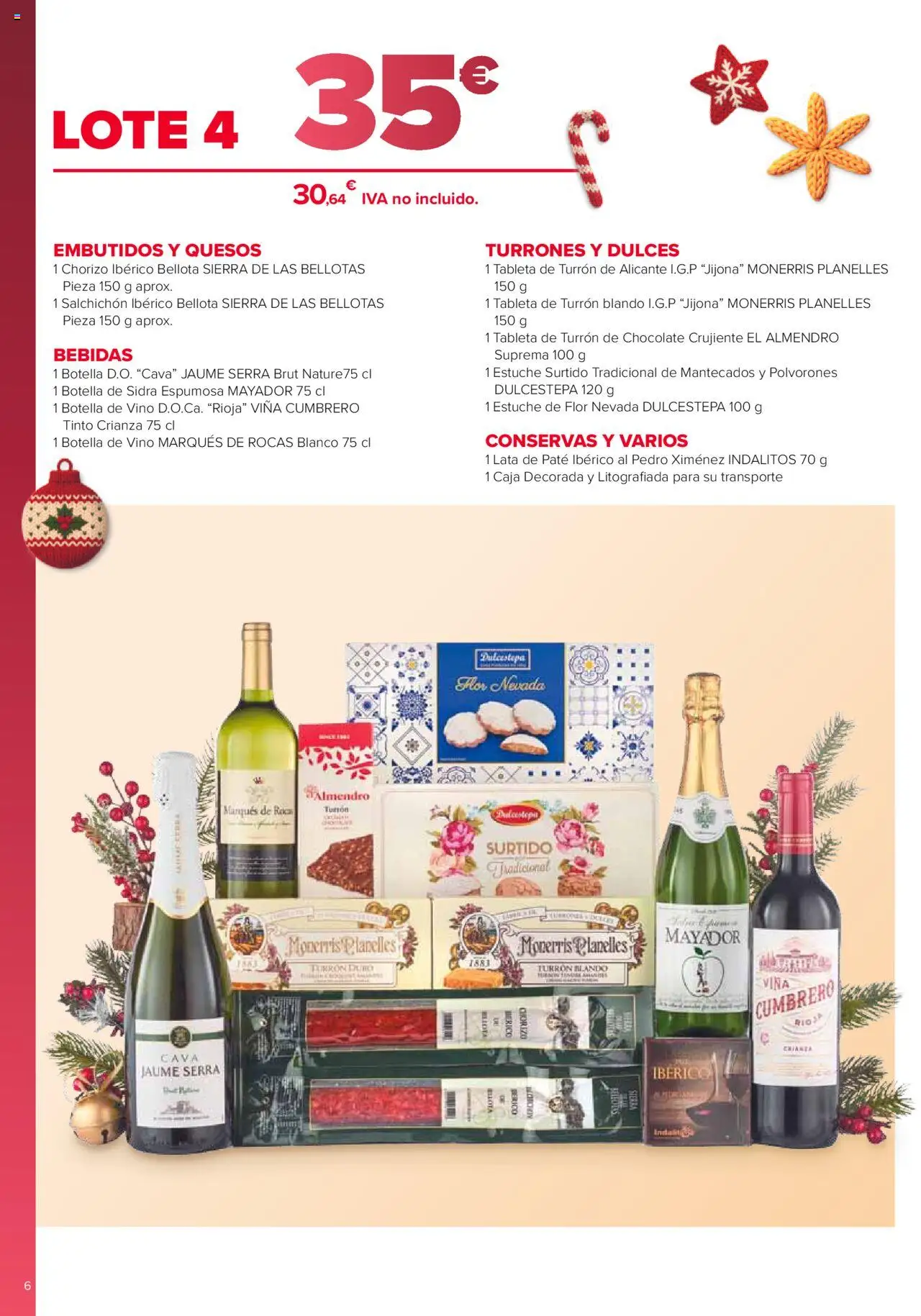 Carrefour - Cestas │ válido desde el 18.10.2025 | Página: 6 | Productos: Vino, Paté, Tableta, Νυχτικό