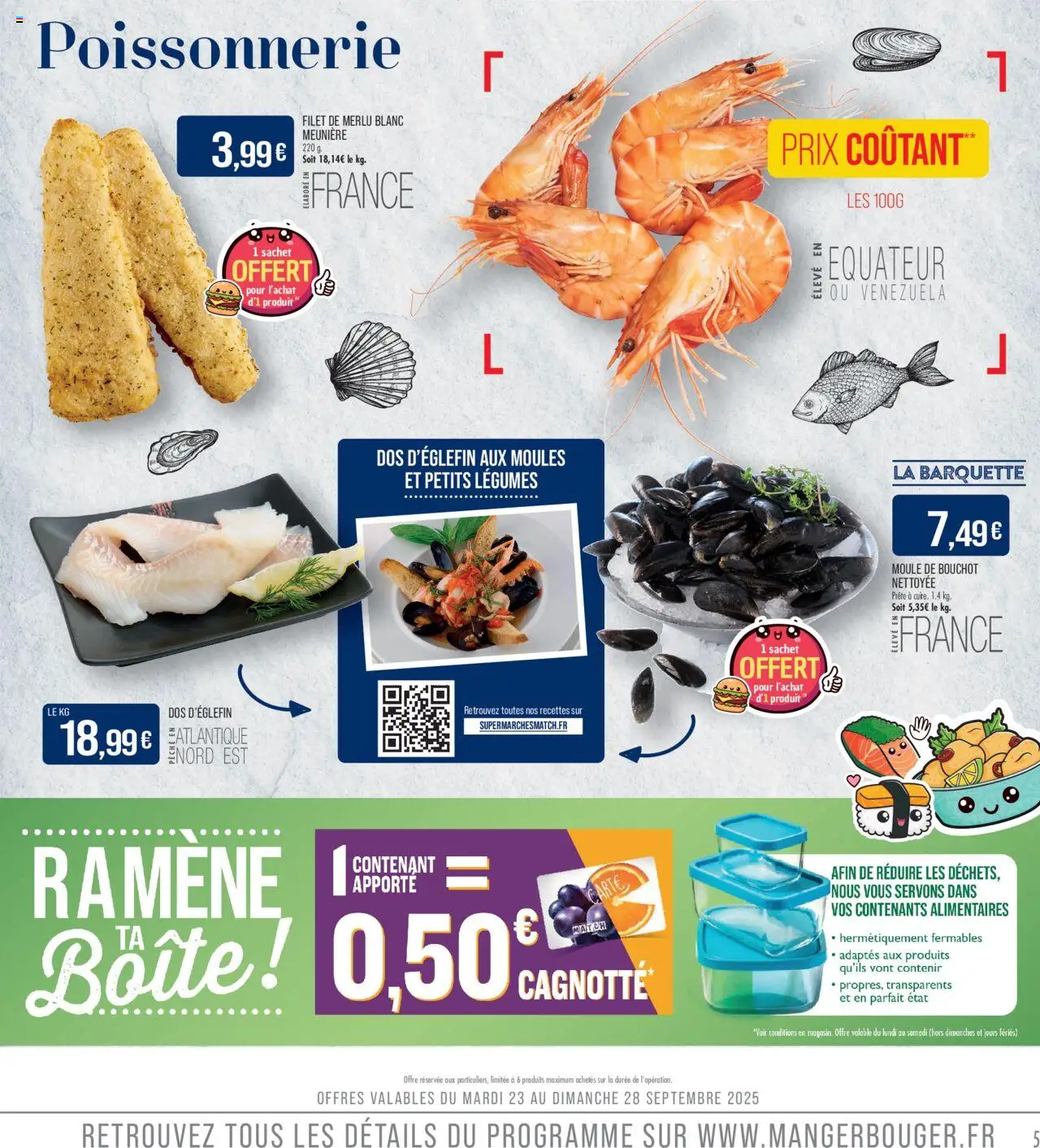  | Page: 5 | Produits: Poissonnerie, Dos d'églefin