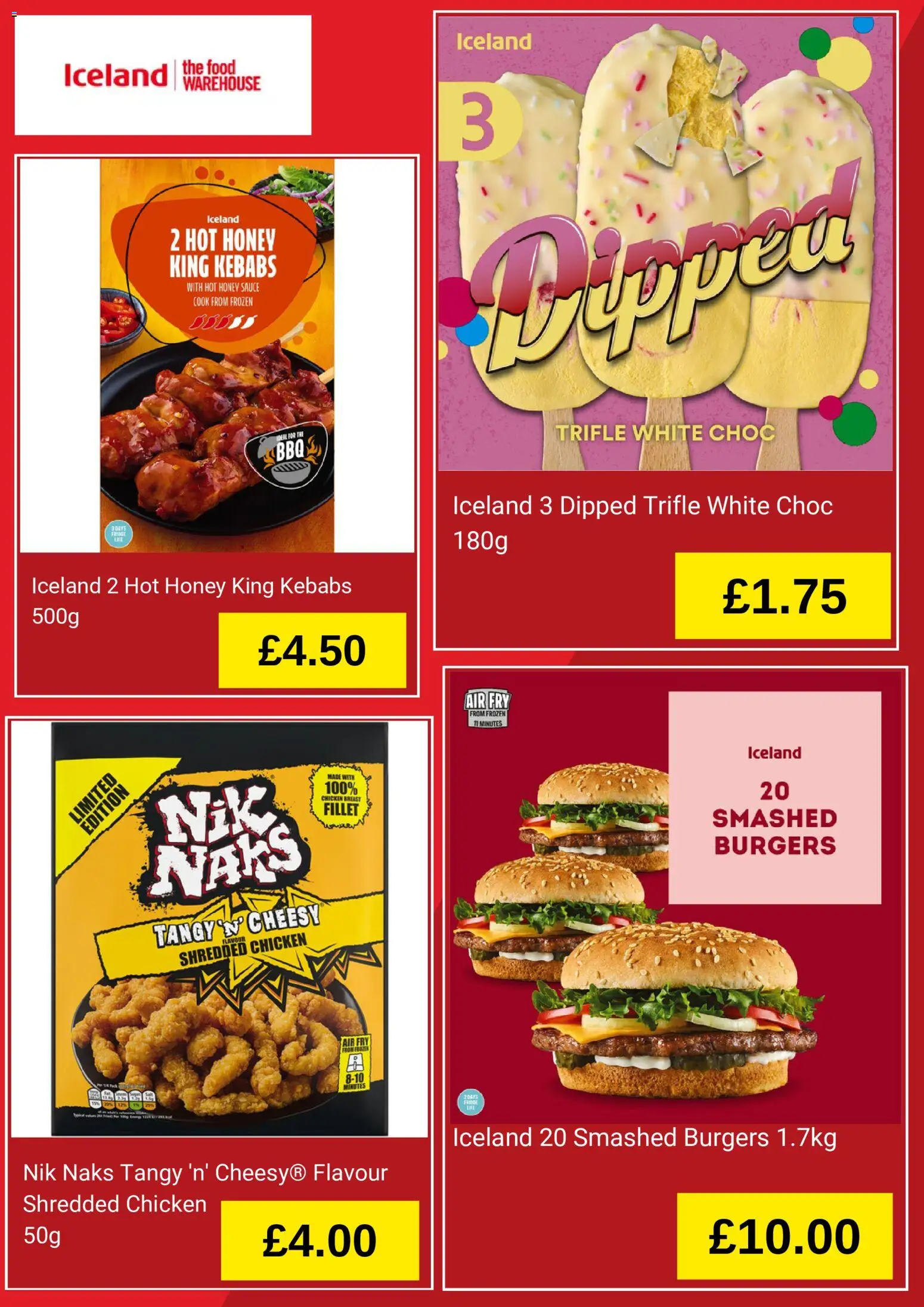 Do you know WHAT OFFERS await you at Iceland? View the May flyer online! | United Kingdom