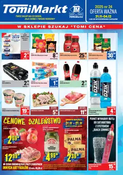 Pogląd oferty "TomiMarkt Gazetka" - ważna od 21.11.2025