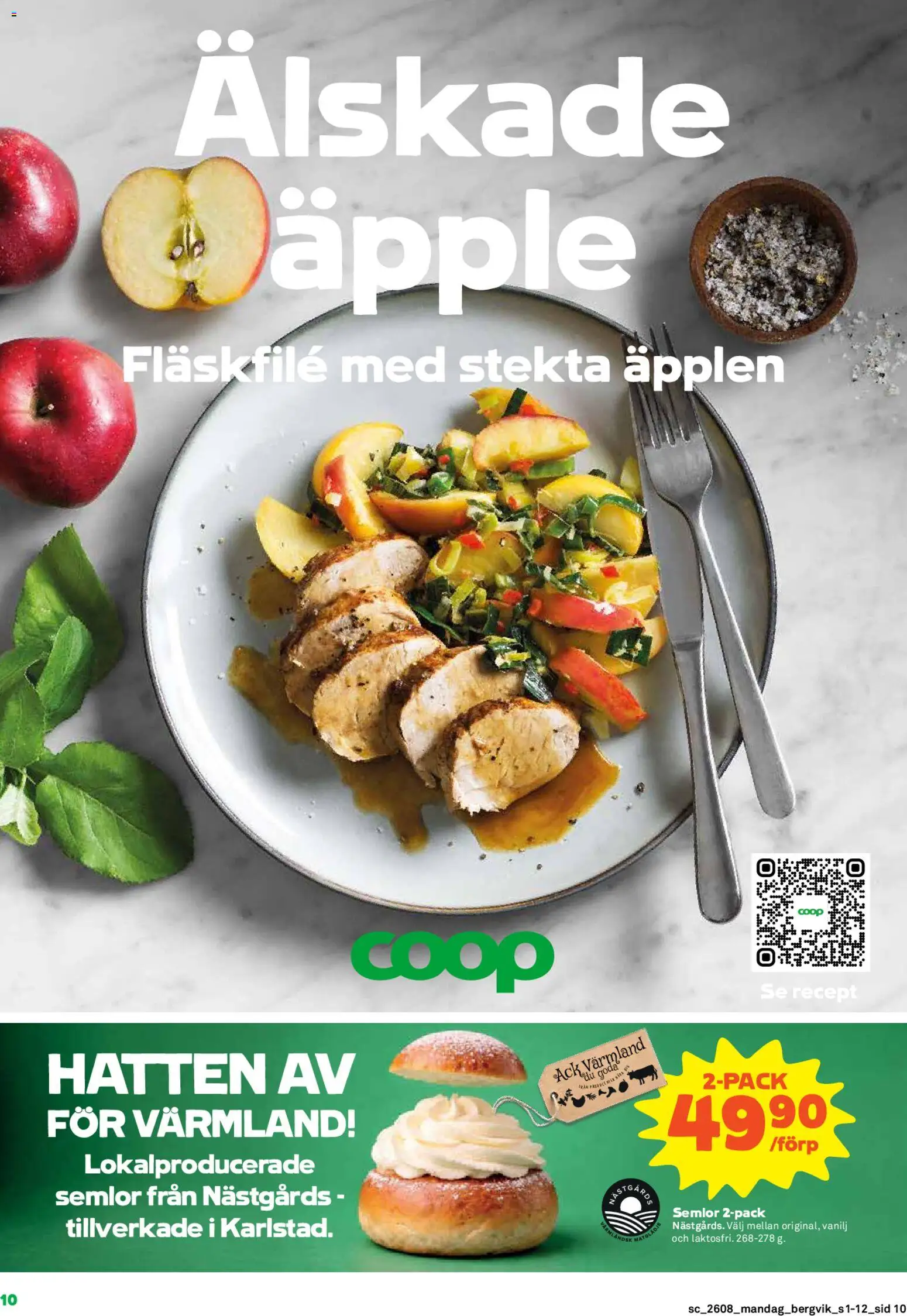 Stora Coop reklamblad aktuell från 16.02.2026 | Sida: 10 | Produkter: Äpplen, Äpple