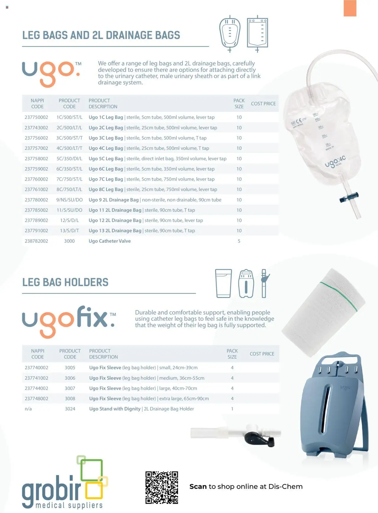 Dis-Chem - HomeCare Catalogue │ valid from 01.01.2025 | Page: 19 | Products: Bag, Valve, Tap