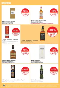 Monoprix - Prévisualisation de Monoprix catalogue valide à partir de 16.12.2025 | Page: 34 | Produits: Whisky, Monkey shoulder, Whisky japonais