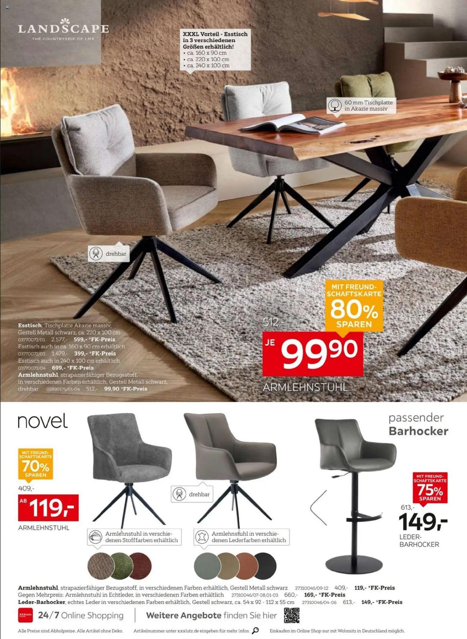 XXXL Lutz Prospekt 	 – gültig ab 02.01.2026 | Seite: 14 | Produkte: Esstisch, Barhocker