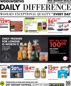 Woolworths specials catalogue – valid from 09.02.2026