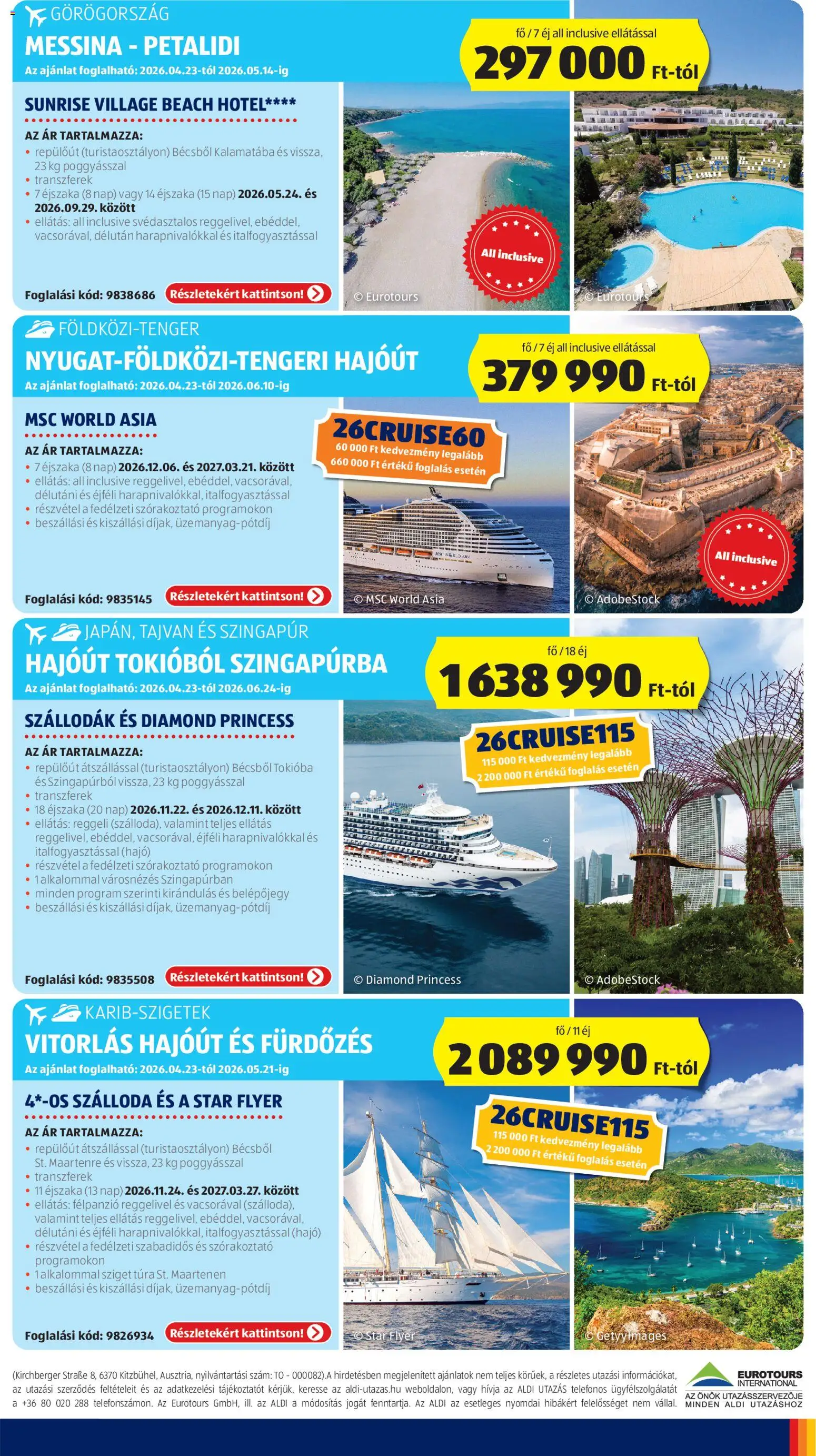 Aldi akciós ujság - amely érvényes a következő dátumtól: 23.04.2026 | Oldal: 61