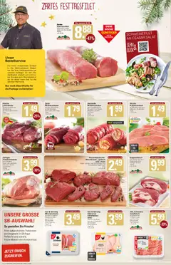 WEZ Prospekt ab 15.12.2025 gültig | Seite: 4 | Produkte: Lammkeule, Hahnchen, Putenschnitzel, Gurken