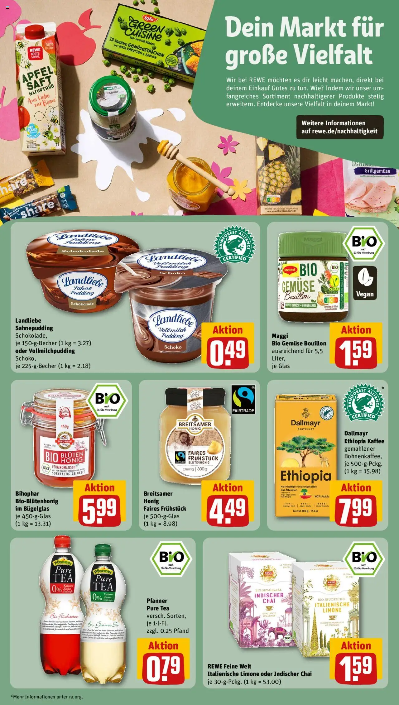 Rewe ihr Kaufpark Prospekt 	 - gültig ab dem 25.08.2025 | Seite: 13 | Produkte: Kaffee, Iglo, Dallmayr, Gemüse