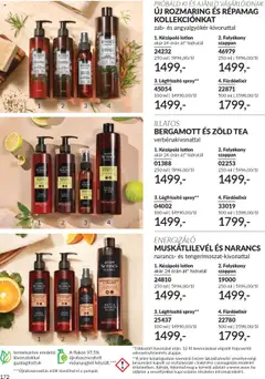 Avon akciós ujság - amely érvényes a következő dátumtól: 01.08.2025 | Oldal: 175 | Termékek: Író, Bazsalikom, Narancs, Sárgadinnye