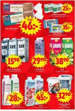 ICA Maxi reklamblad aktuell från 04.08.2025 | Sida: 6 | Produkter: Gem, Galler, Yoghurt, Juice