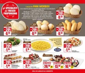 Volantino Il Gigante del 24.07.2025 | Pagina: 10 | Prodotti: Cioccolato, Fragole, Farina, Olio extra vergine
