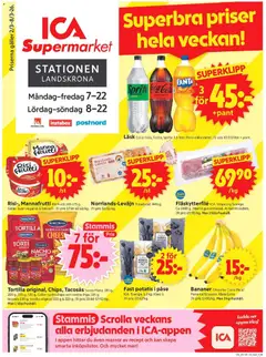 ICA Supermarket - Landskrona - Förhandsvisning av reklamblad från butik ICA Supermarket aktuell från 02.03.2026