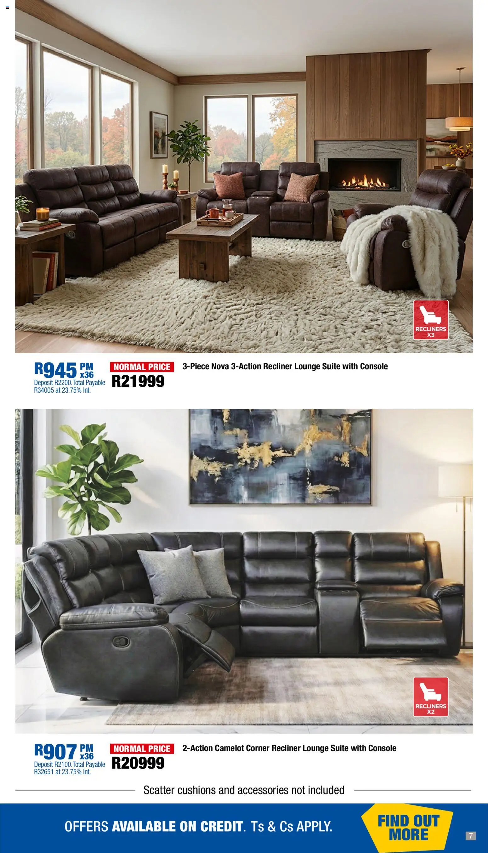 New OK Furniture catalogue – valid from 23.03.2026 | Page: 7 | Products: Lounge suite