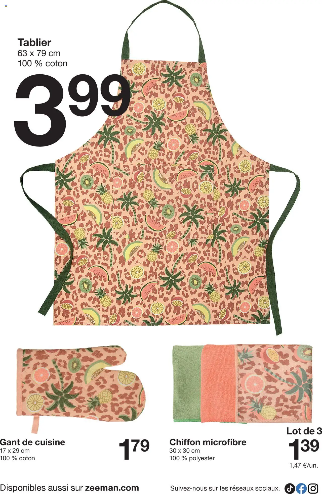  | Page: 6 | Produits: Gant de cuisine, Tablier, Coton