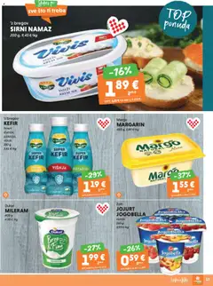 Studenac katalog | vrijedi od 10.09.2025 | Stranica: 17 | Proizvodi: Krem sir, Sir, Kefir, Đumbir