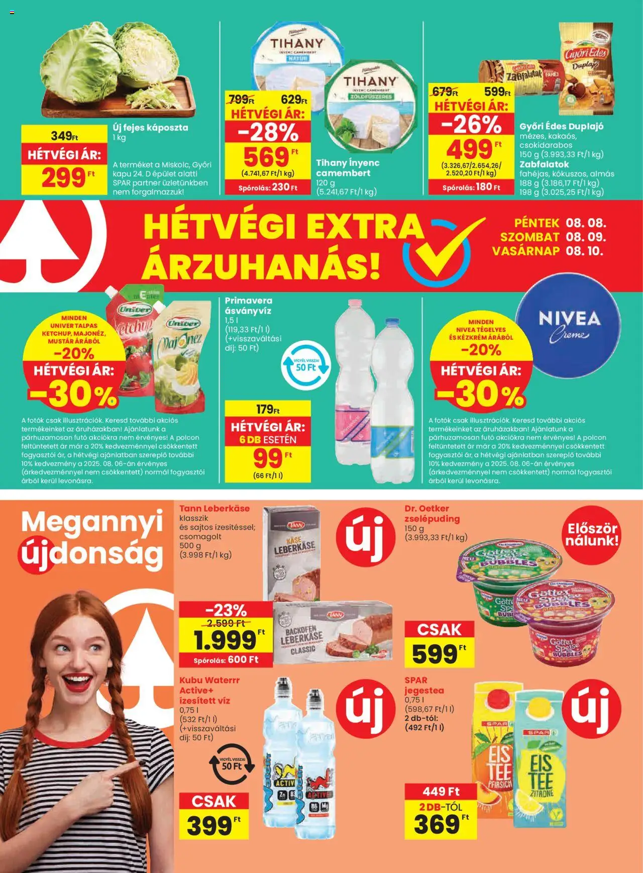 Interspar akciós ujság - amely érvényes a következő dátumtól: 07.08.2025 | Oldal: 9 | Termékek: Káposzta, Kapu, Kézkrém, Mustár