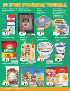 KTC katalog | vrijedi od 17.07.2025 | Stranica: 2 | Proizvodi: Keksi, Sir, Sok, Kobasica