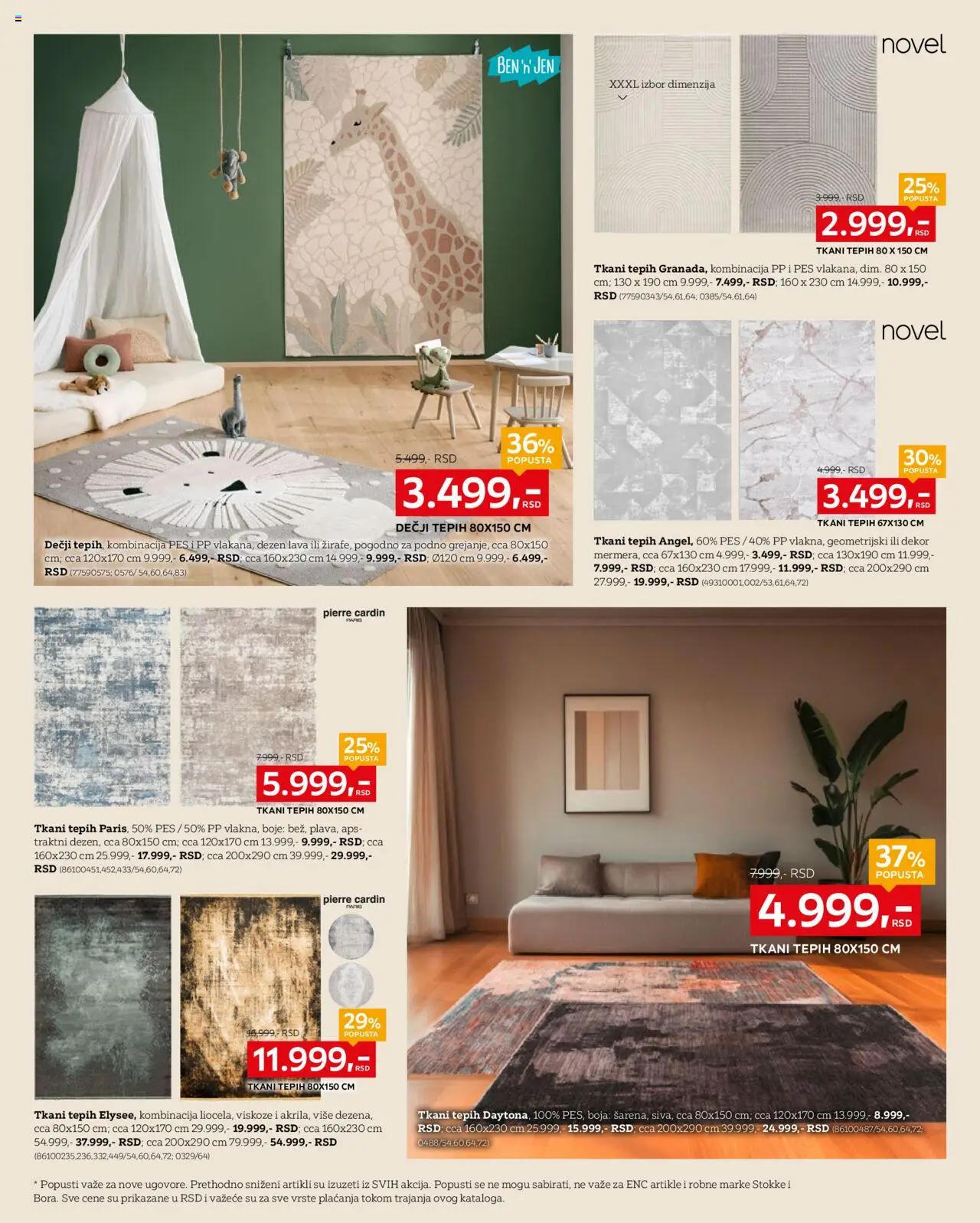 Lesnina XXXL katalog - važi od 04.08.2025 | Strana: 18 | Proizvode: Tepih
