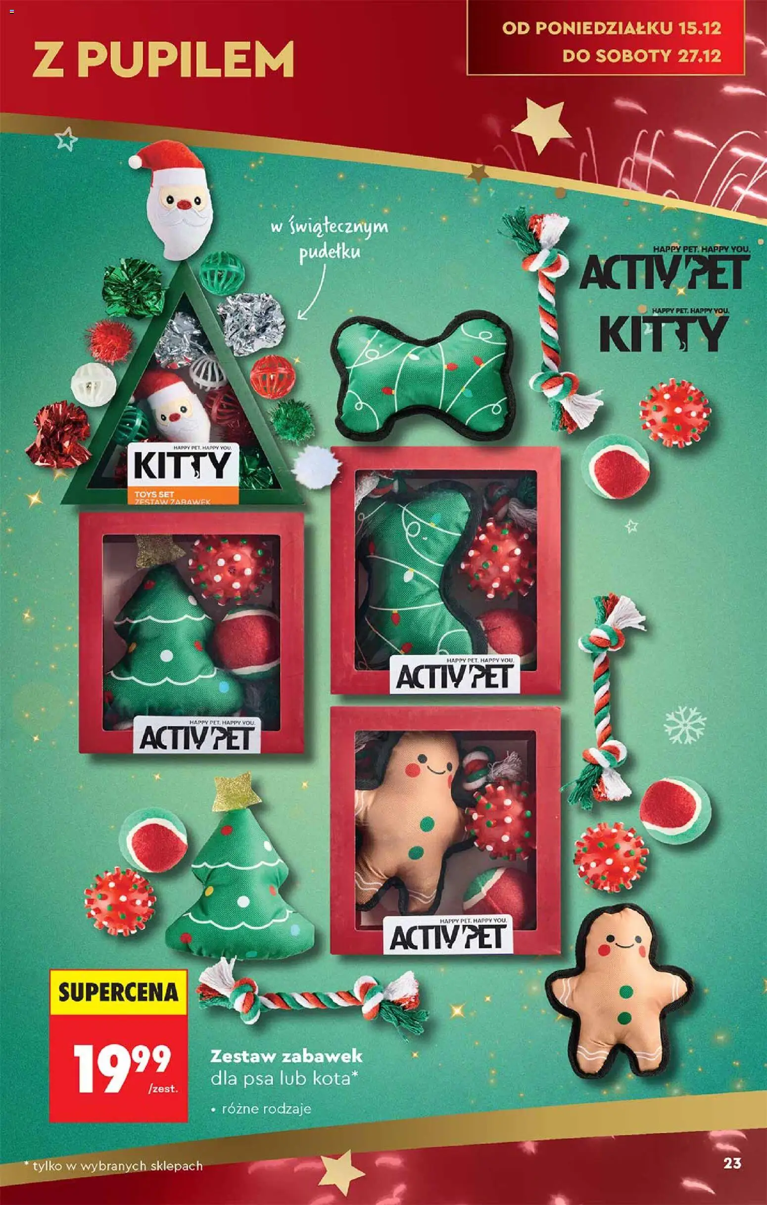 Biedronka gazetka - Hity i inspiracje od 13.12.2025 | Strona: 23