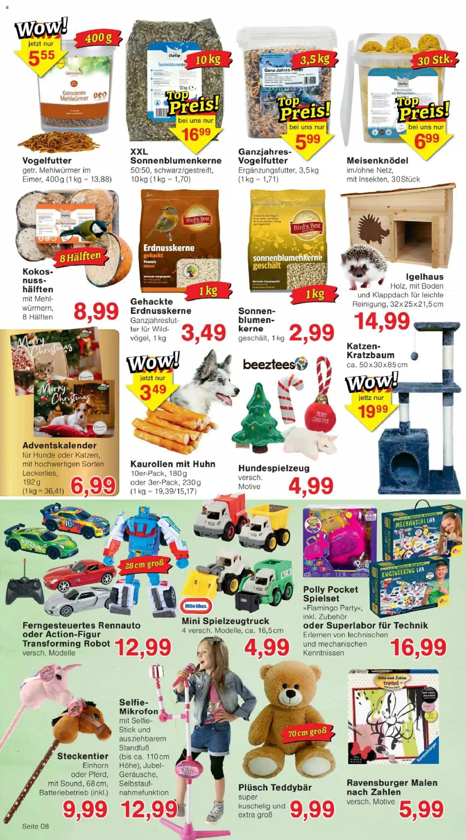 Jawoll Prospekt – gültig ab 24.11.2025 | Seite: 12 | Produkte: Mikrofon, Mehl, Blumen, Selfie stick