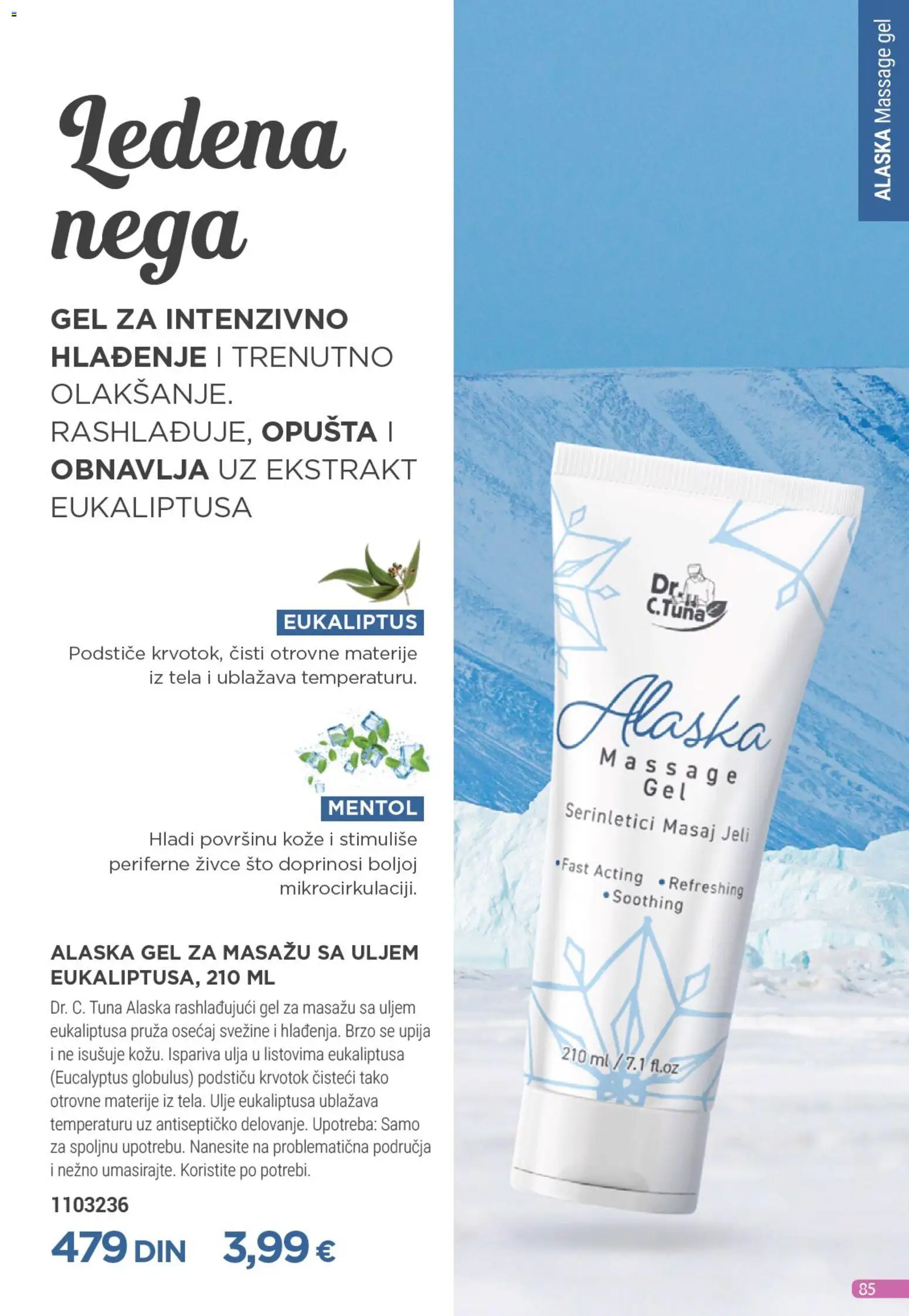 Farmasi katalog - važi od 01.11.2025 | Strana: 85 | Proizvode: Sto, Ulje