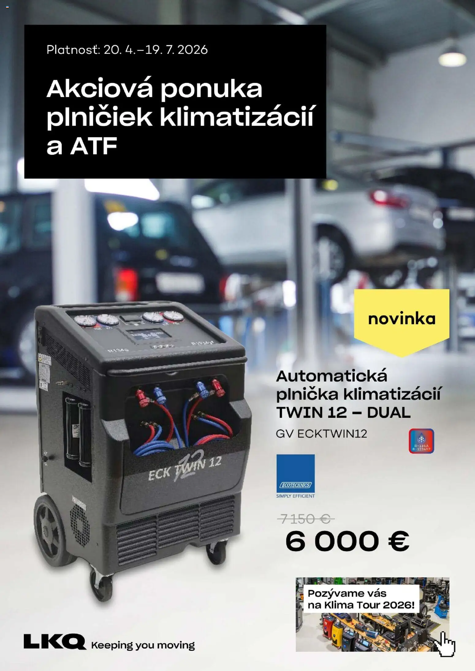 Nové Auto Kelly akcie – leták je platný od 20.04.2026 | Strana: 1 | Produkty: Klíma