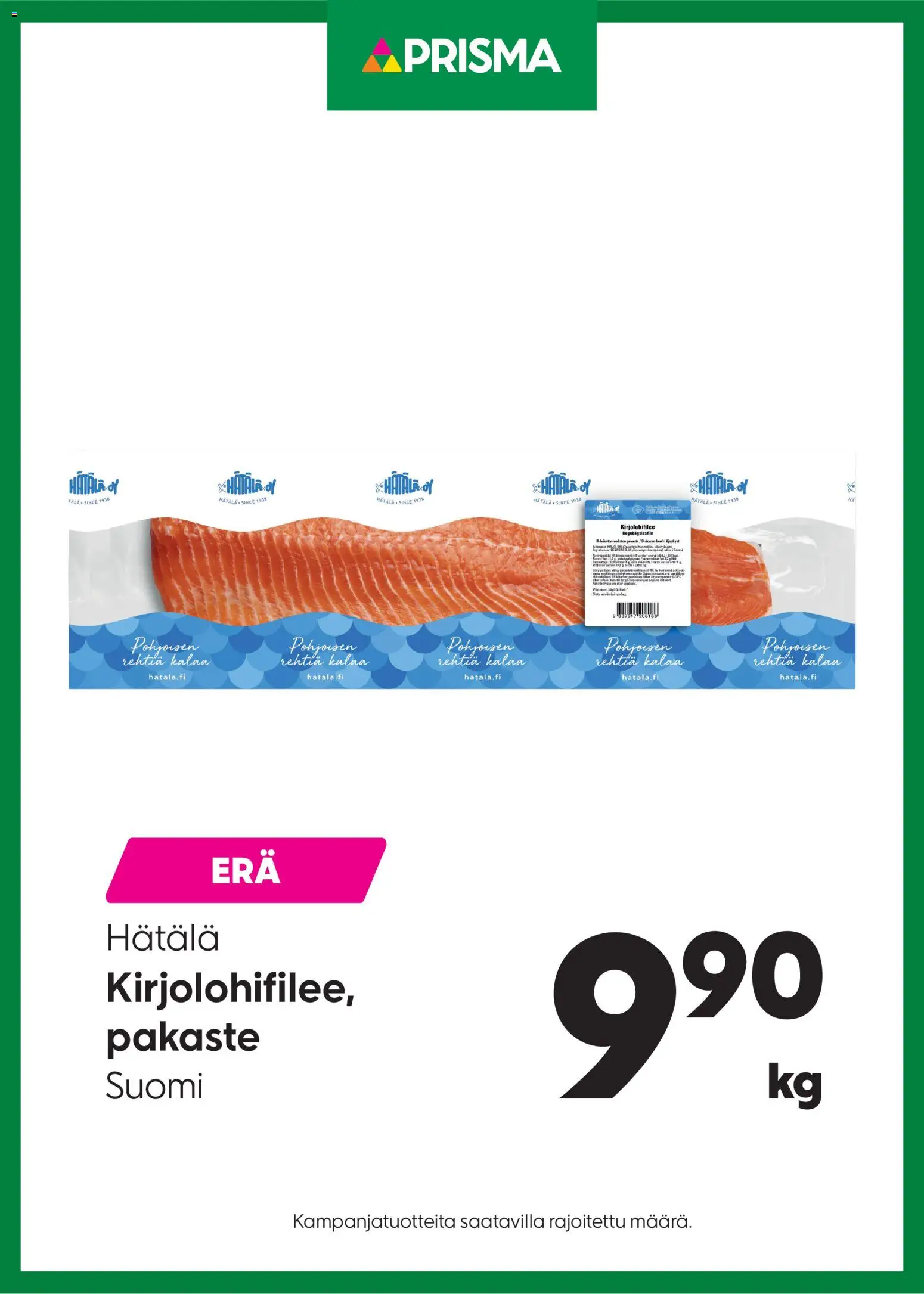 Prisma tarjoukset kirjolohi ERÄ – voimassa 19.11.2025 alkaen | Sivu: 1