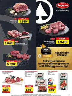 Spar Black Friday - amely érvényes a következő dátumtól: 13.11.2025 | Oldal: 7