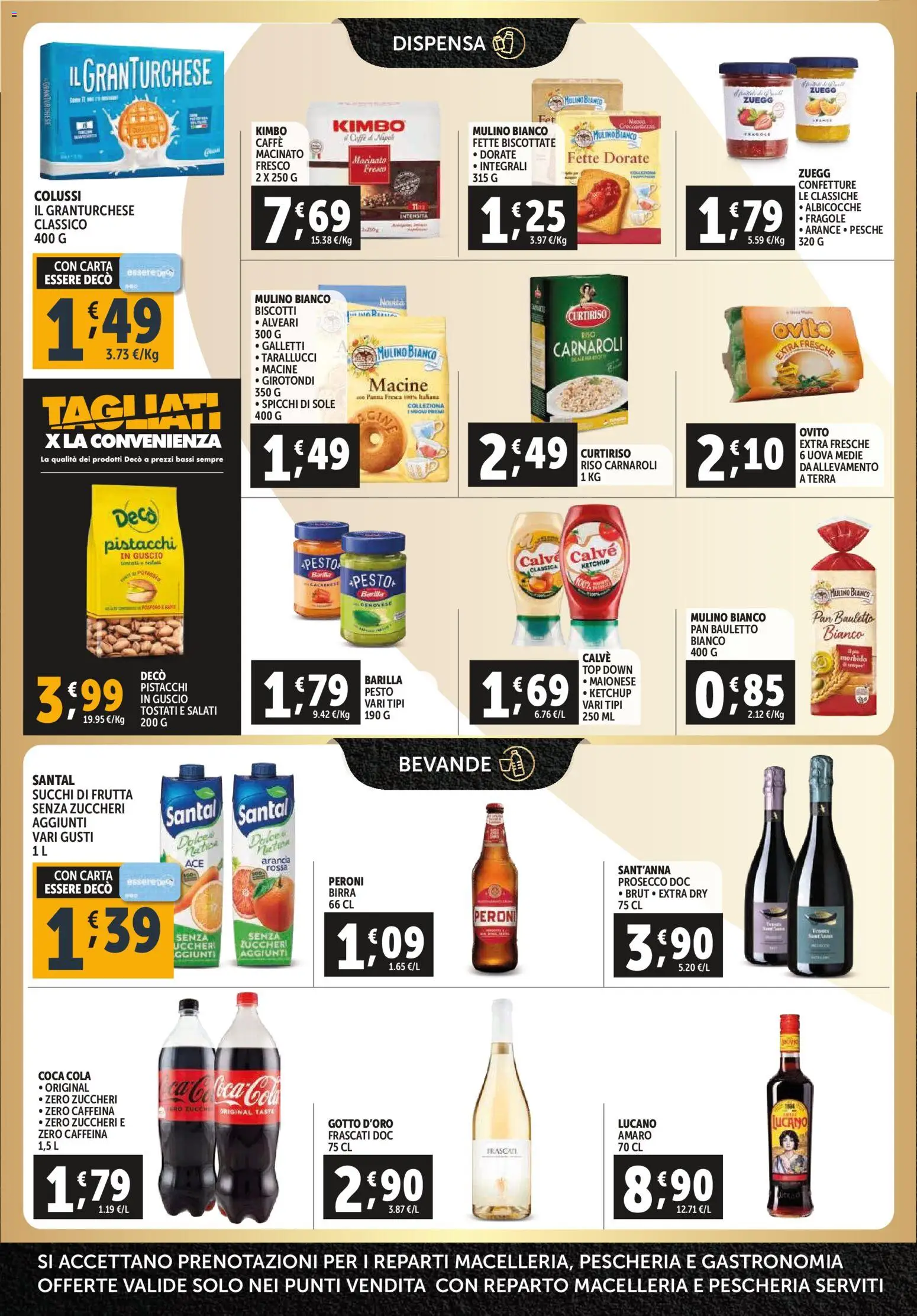 Volantino Decò del 23.02.2026 | Pagina: 4 | Prodotti: Birra, Ketchup, Panna, Prosecco