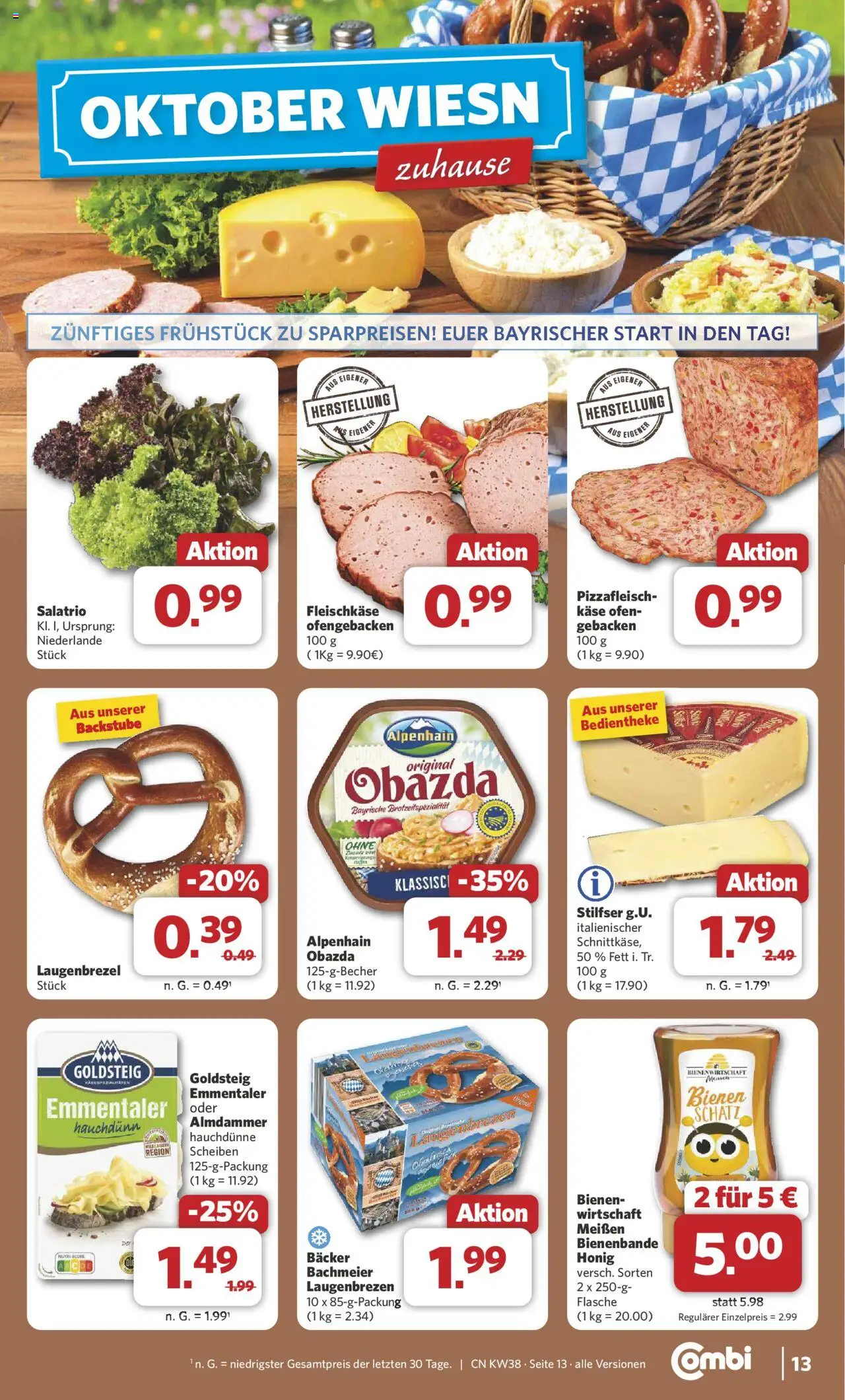 Combi Prospekt 	 – gültig ab 15.09.2025 | Seite: 15 | Produkte: Ofen, Käse