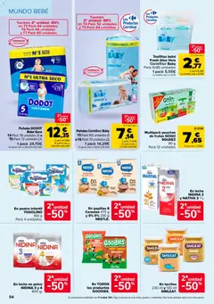 Vista previa Carrefour folleto válido desde el 12.02.2026 | Página: 54 | Productos: Polvo, Leche, Cereales