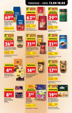 Náhled letáku Biedronka Polsko leták od 13.04.2026 | Strana: 61 | Produkty: Lavazza, Crema, Ahmad tea, Kakao