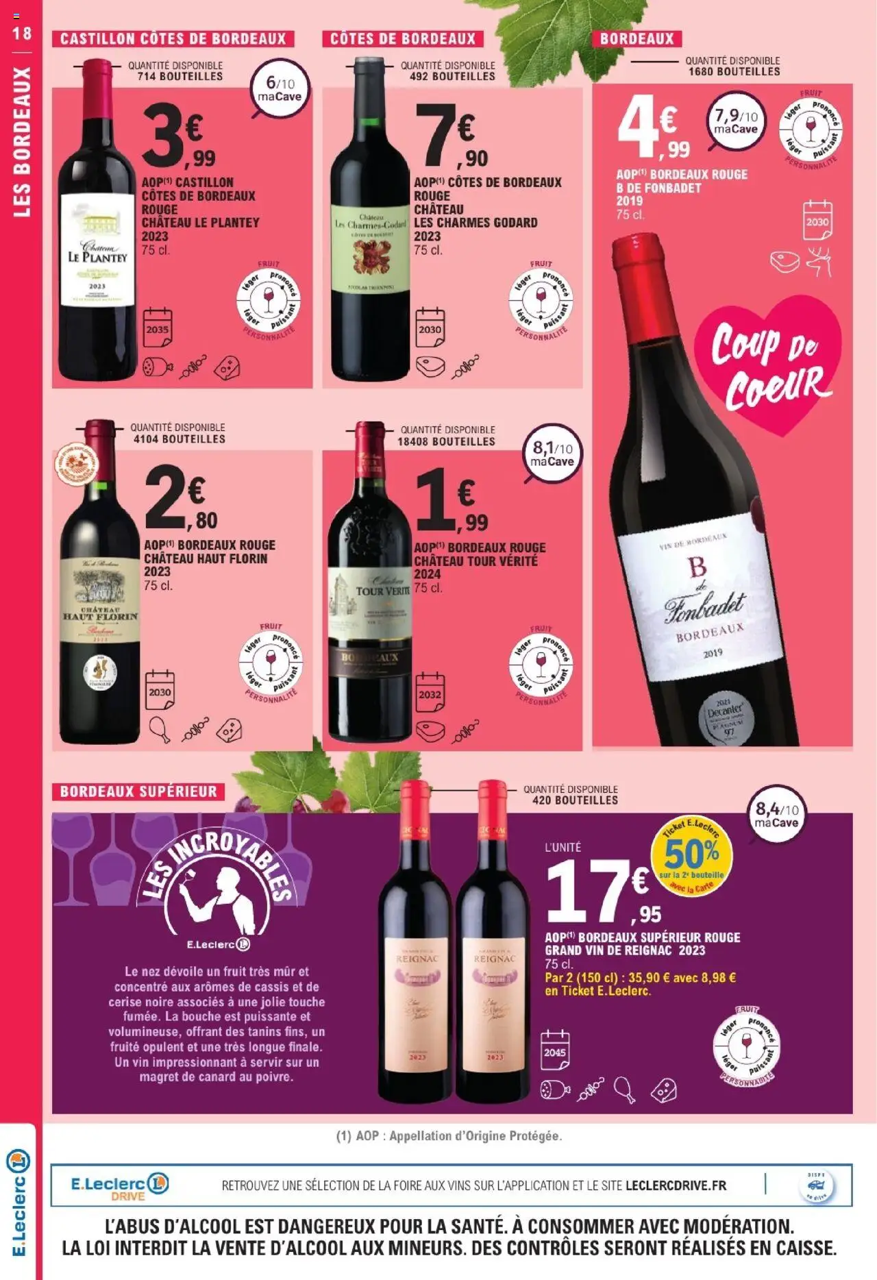  | Page: 18 | Produits: Cassis, Magret de canard, Vin