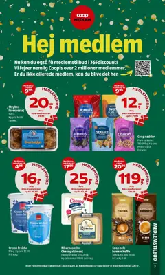 Coop hele bønner kaffe, 1000 g hele bønner kaffe. Frit valg. 1 stk. gyldig fra 09.10.2025 | Side: 9