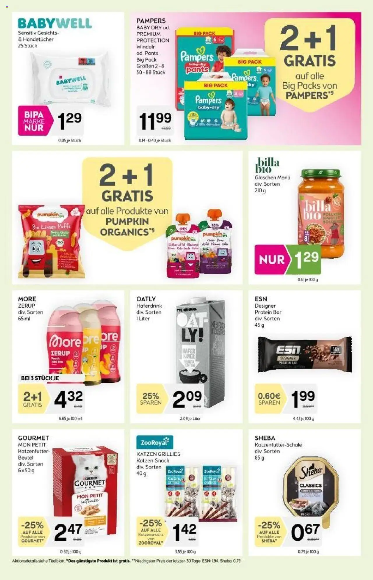 Bipa Flugblatt gültig ab 31.07.2025 | Seite: 7 | Produkte: Pampers, Hajdina liszt