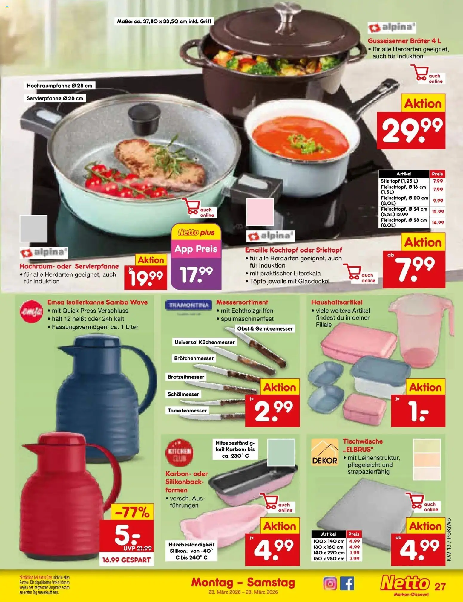 Netto Marken-Discount Prospekt Mannheim	 – gültig ab 23.03.2026 | Seite: 37 | Produkte: Obst