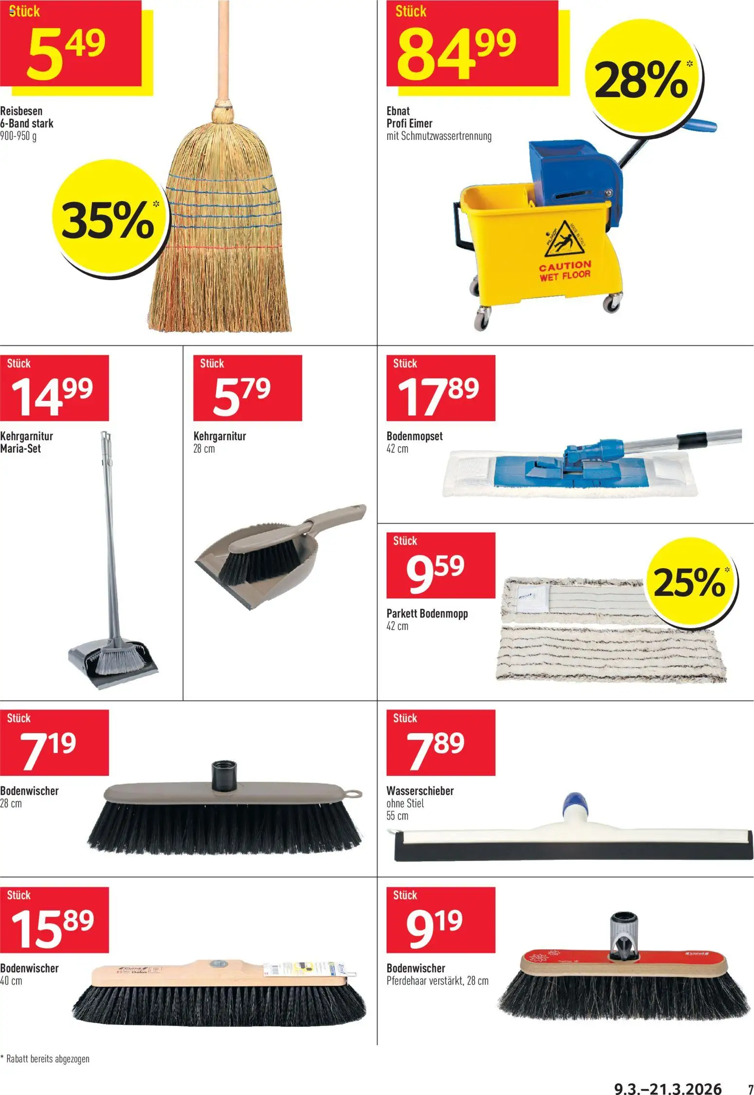 Prodega aktionen Reinigung – gültig ab 09.03.2026 | Seite: 7