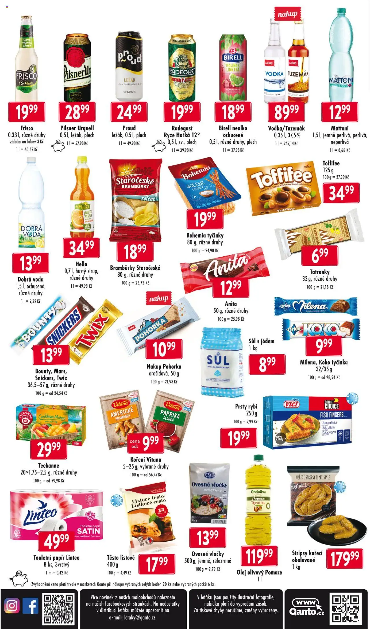 Astur & Qanto leták od 11.09.2025 | Strana: 4 | Produkty: Mango, Voda, Koření, Kuřecí stripsy