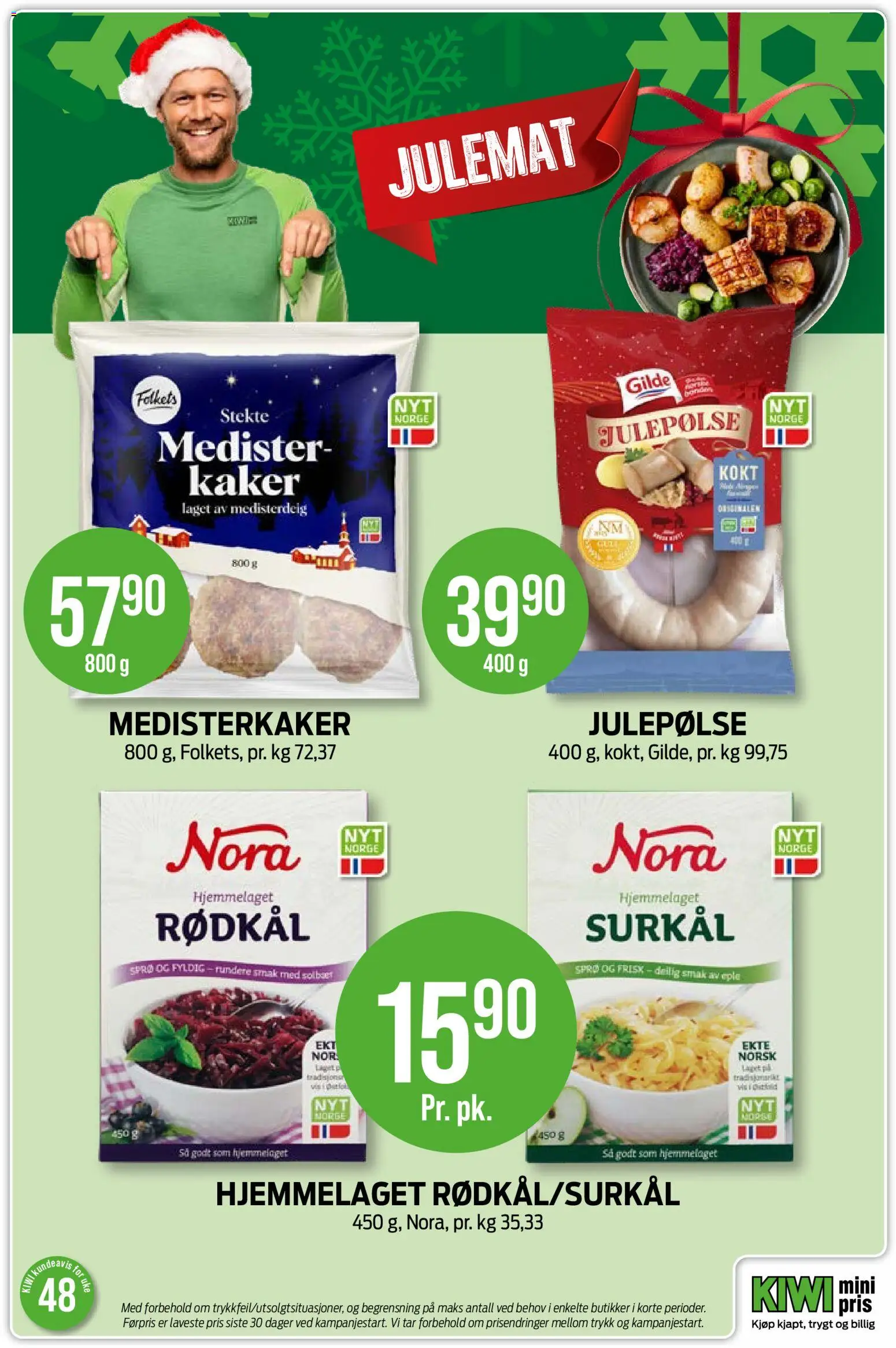 {H1} | Side: 3 | Produkter: Датчик руху, Rødkål, Medisterkaker, Surkål