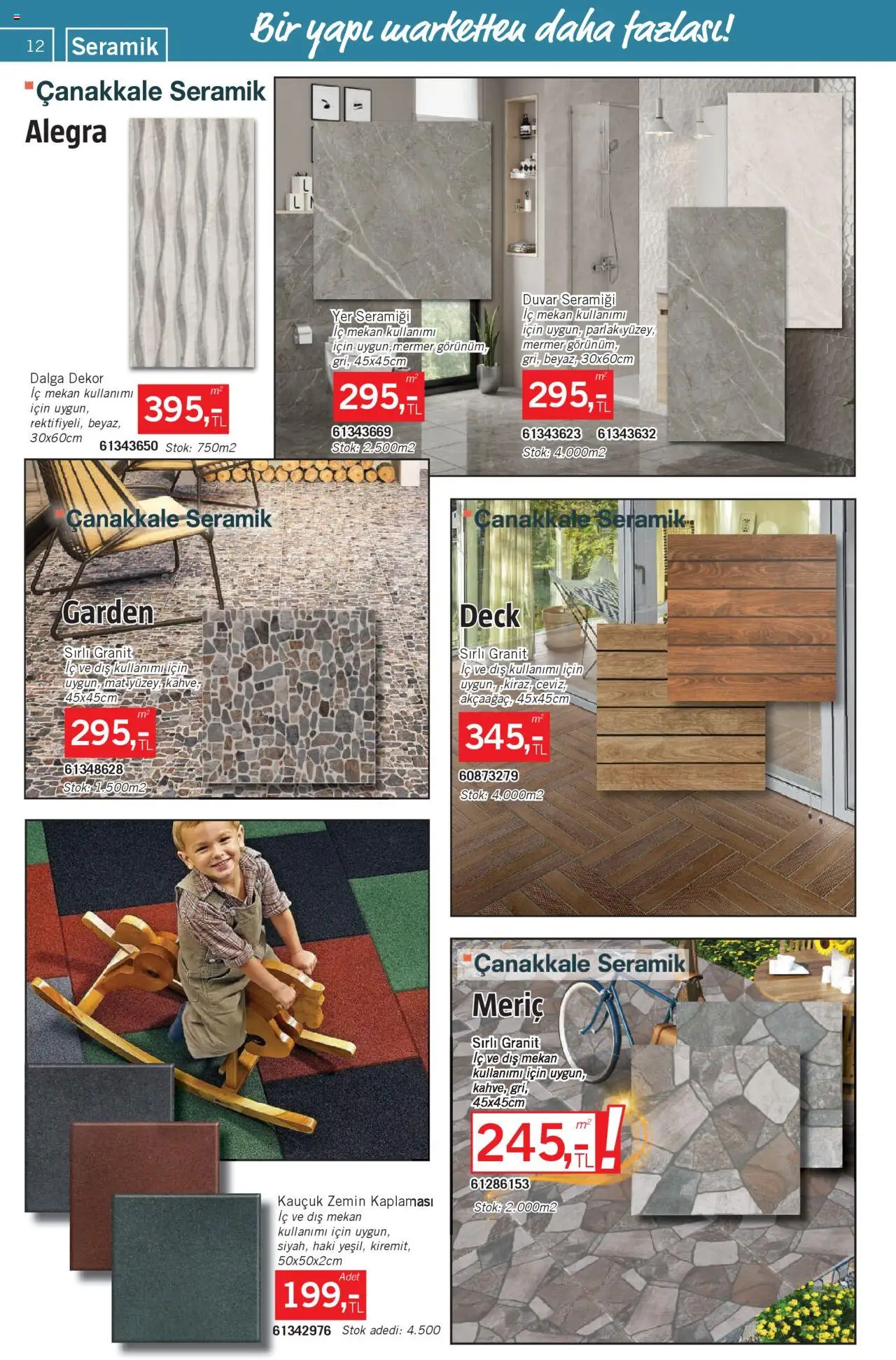 Bauhaus Katalog - 28.06.2025 tarihinden itibaren geçerlidir | Sayfa: 12