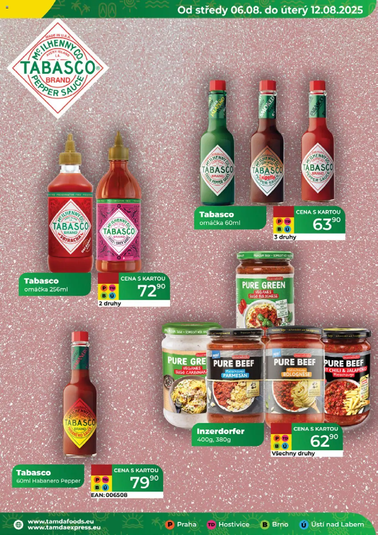Tamda Foods leták od 06.08.2025 | Strana: 35 | Produkty: Tabasco