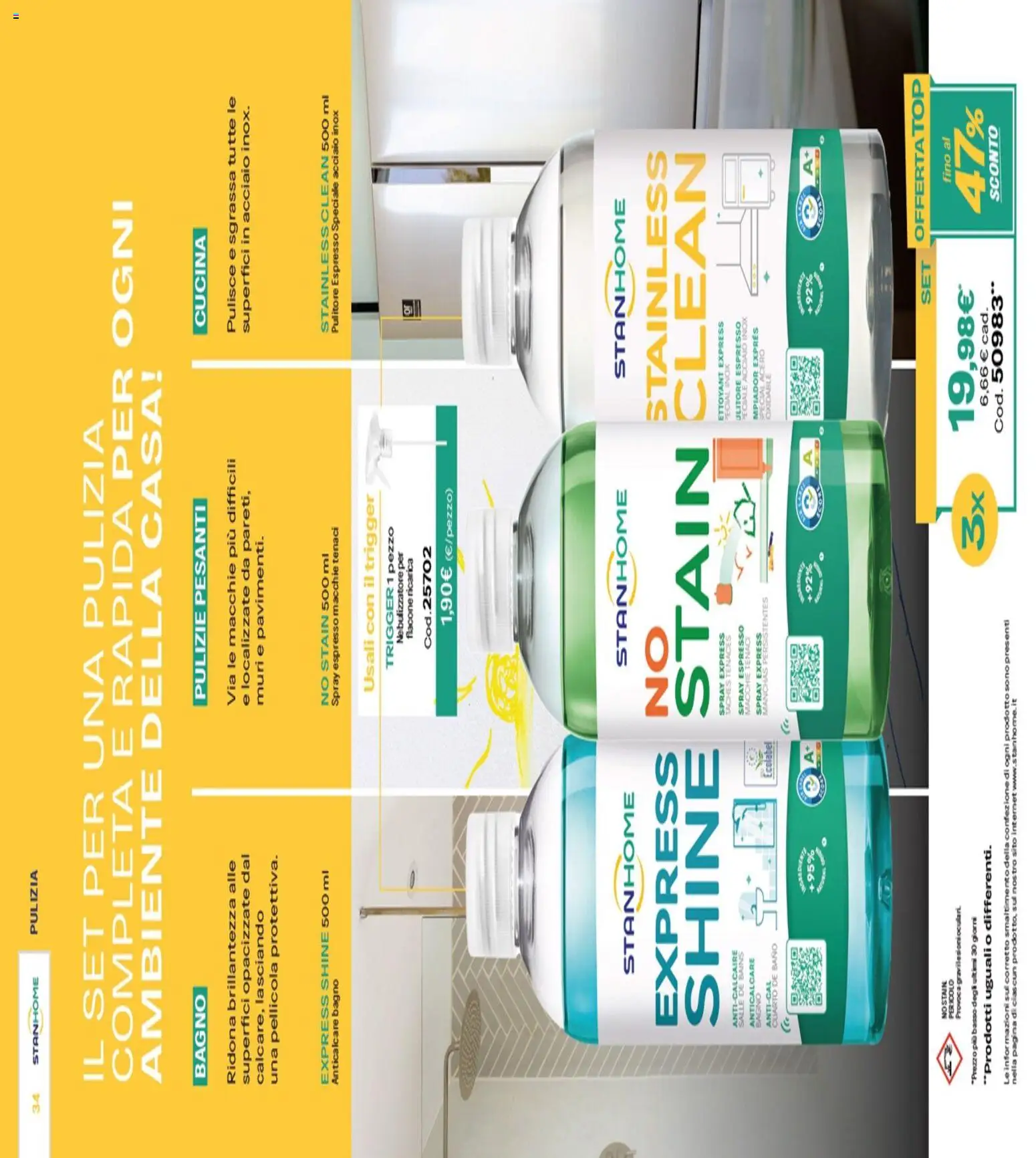 Volantino Stanhome del 21.10.2025 | Pagina: 18 | Prodotti: Anticalcare, Nebulizzatore, Pellicola, Bagno