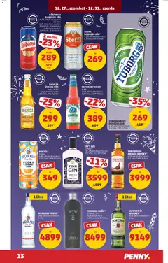 NICOLAUS VODKA*, 38% alkoholtartalom 1 liter - amely érvényes a következő dátumtól: 27.12.2025 | Oldal: 17