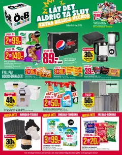 ÖoB - erbjudanden - Förhandsvisning av reklamblad från butik ÖoB aktuell från 11.08.2025