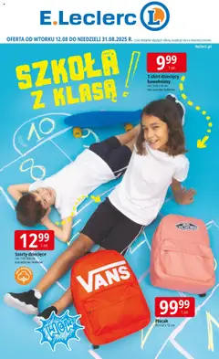Pogląd oferty "E.Leclerc Gazetka" - ważna od 12.08.2025