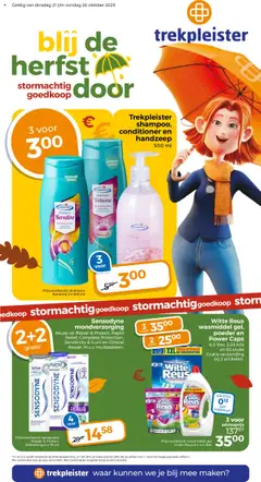 Trekpleister - Folder - Voorbeeld van een folder van Trekpleister, geldig van 21.10.2025