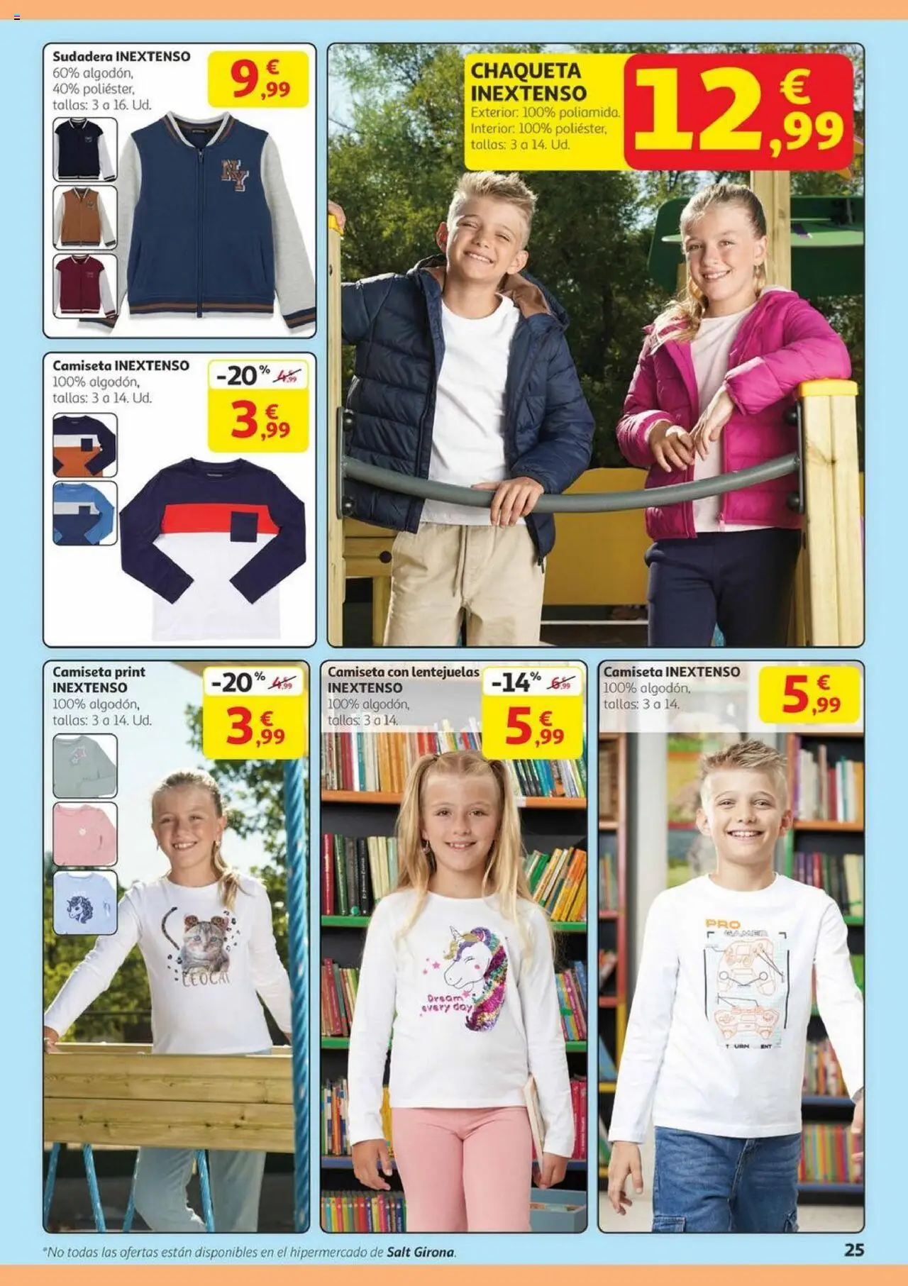 Alcampo - Canarias │ válido desde el 28.08.2025 | Página: 25 | Productos: Sudadera, Chaqueta